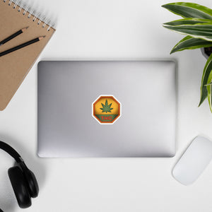 Sticker - THC Octagon | KindColours.com