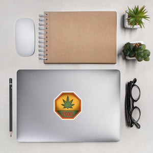 Sticker - THC Octagon | KindColours.com