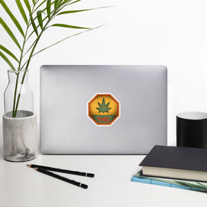 Sticker - THC Octagon | KindColours.com