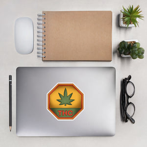 Sticker - THC Octagon | KindColours.com