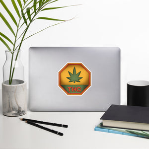 Sticker - THC Octagon | KindColours.com