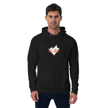 Load image into Gallery viewer, RUBii Logo&#39;d Eco Raglan Hoodie | KindColours.com