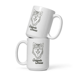 Colorado Chronic Husky 15oz White Glossy Mug | kindcolours.com