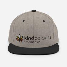 Load image into Gallery viewer, Rainbow Weed Signature Snapback Hat | Kind Colours, Boulder CO