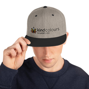 Rainbow Weed Signature Snapback Hat | Kind Colours, Boulder CO