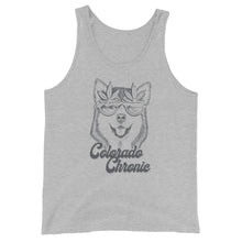 Load image into Gallery viewer, Colorado Chronic Husky Pup Men&#39;s Tank Top | Kind Colours, Colorado