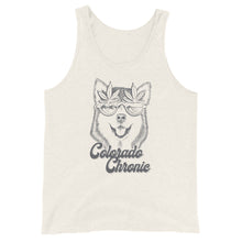 Load image into Gallery viewer, Colorado Chronic Husky Pup Men&#39;s Tank Top | Kind Colours, Colorado