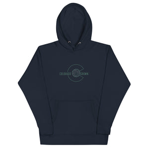 Colorado Grown Cannabis Graphic Unisex Hoodie | Kind Colours, Colorado