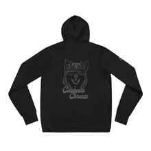 Load image into Gallery viewer, Colorado Chronic Husky-Kind Colours Logo&#39;d Unisex Pullover Hoodie | Kind Colours, Boulder CO