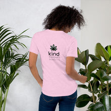 Load image into Gallery viewer, Colorado Grown-Kind Colours Green Logo Unisex Staple T-Shirt (Front-Back Print) | Kind Colours, Boulder CO