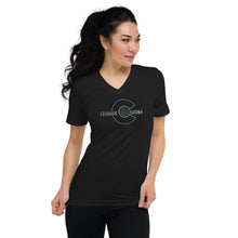 Load image into Gallery viewer, Colorado Grown Unisex Short Sleeve V-Neck T-Shirt | KindColours.com