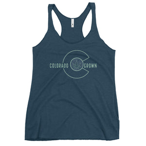 Colorado Grown Women's Racerback Tank Top | Kind Colours, Colorado