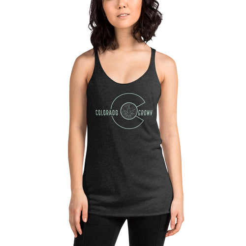 Colorado Grown Women's Racerback Tank Top | Kind Colours, Colorado